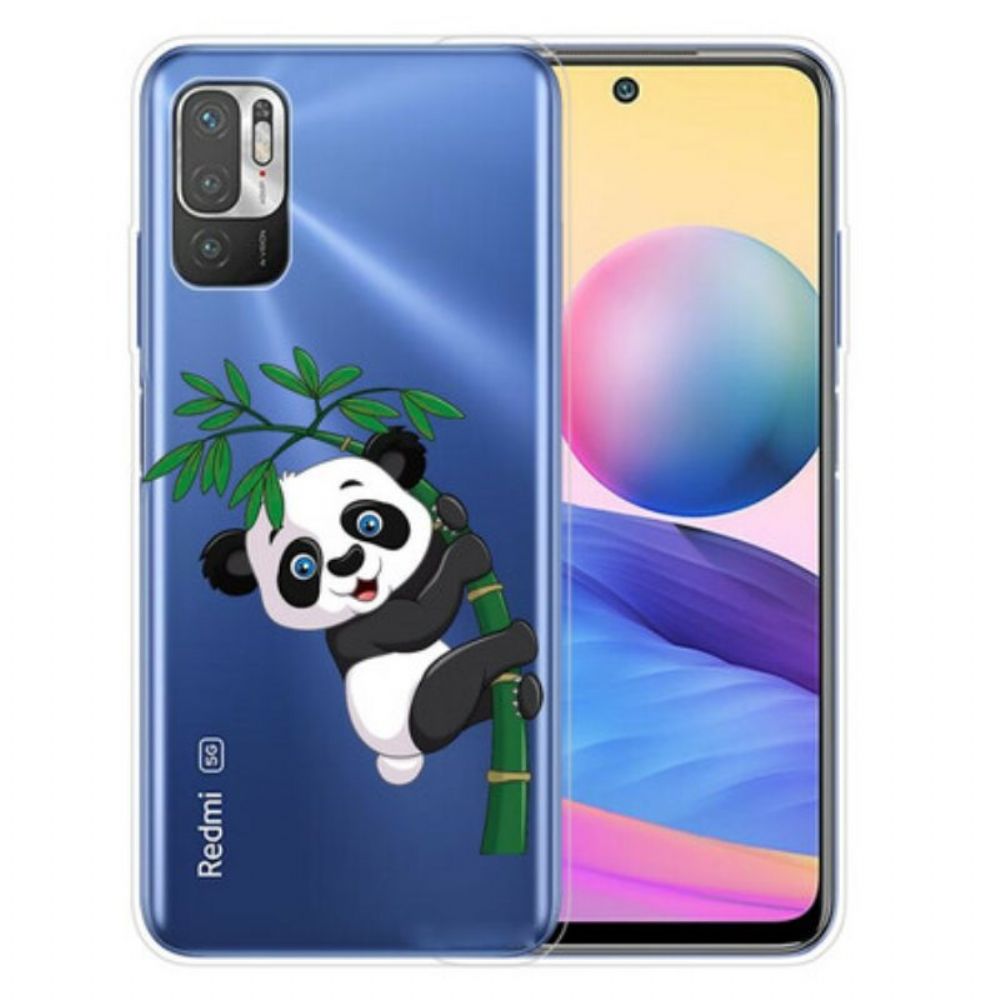 Hoesje voor Poco M3 Pro 5G Panda Op Bamboe