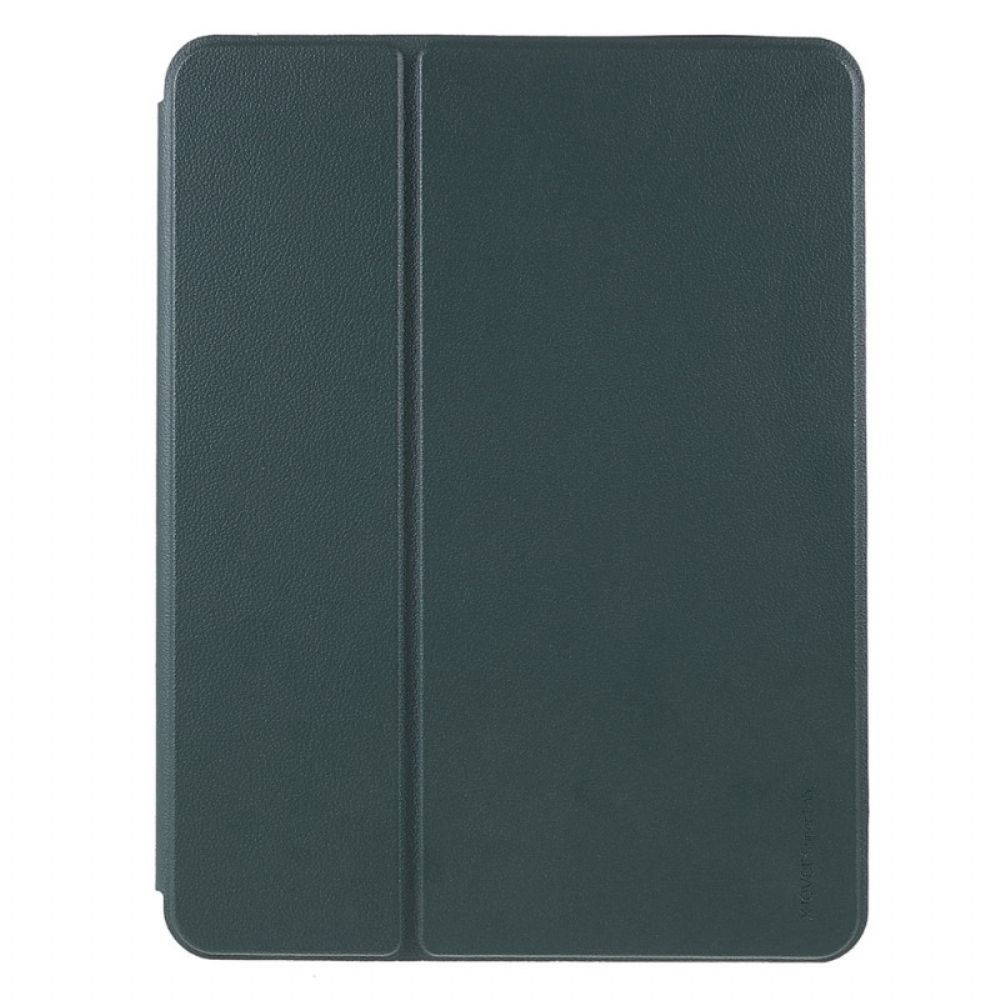 Bescherming Hoesje voor iPad Air (2022) Lichi Leder Effect X-level