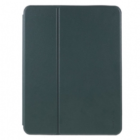 Bescherming Hoesje voor iPad Air (2022) Lichi Leder Effect X-level