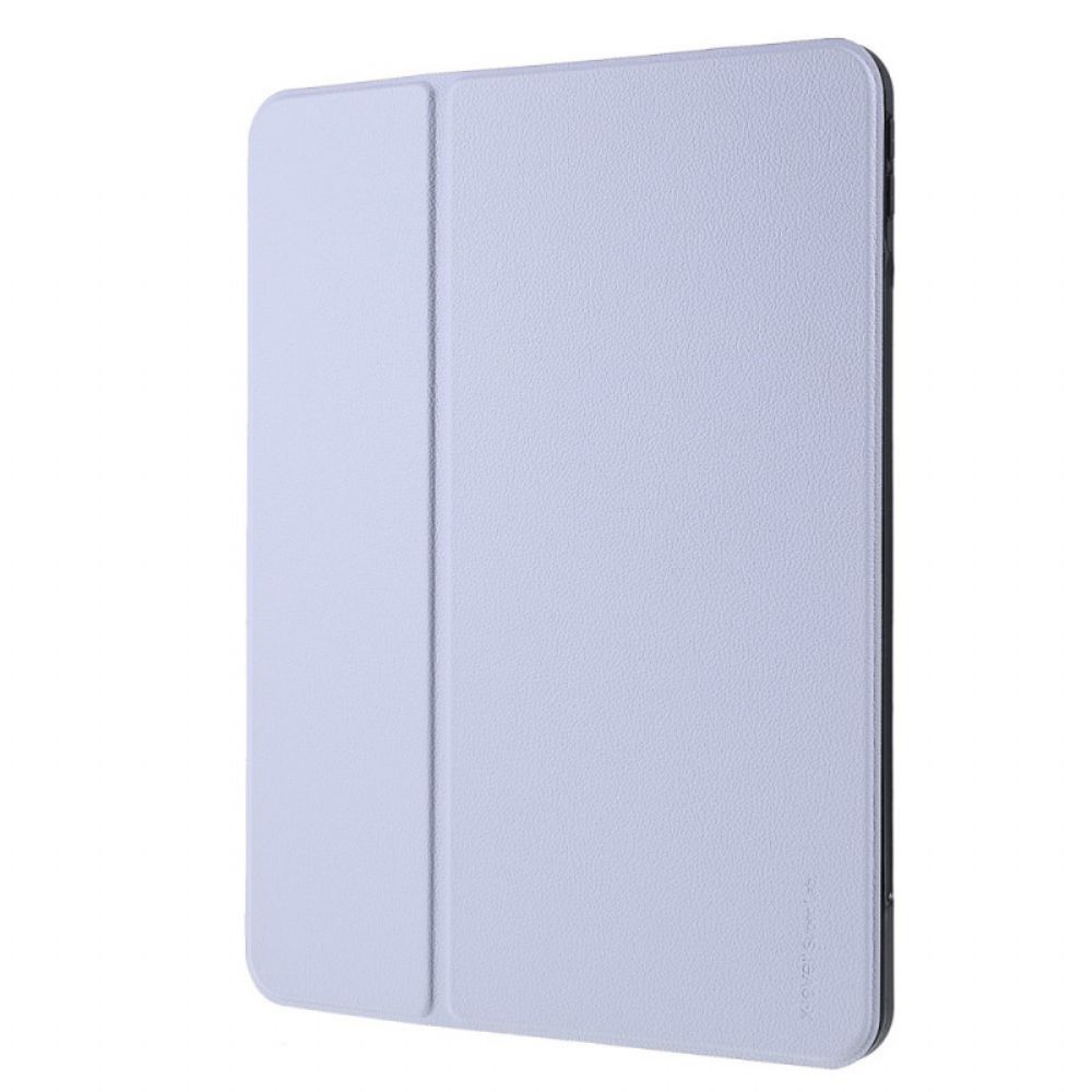 Bescherming Hoesje voor iPad Air (2022) Lichi Leder Effect X-level