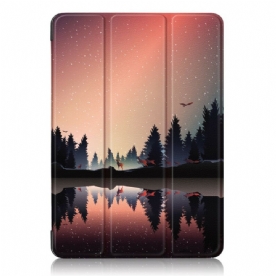 Bescherming Hoesje voor iPad Air (2022) Uilen Leuk Bos