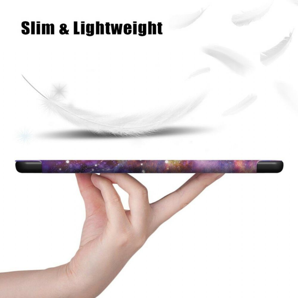 Bescherming Hoesje voor iPad Air (2022) Universe Stylus Houder