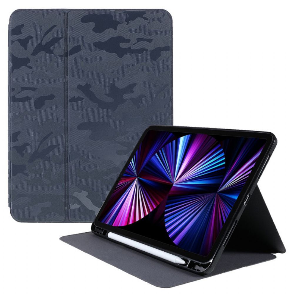 Bescherming Hoesje voor iPad Air (2022) X-niveau Camouflage