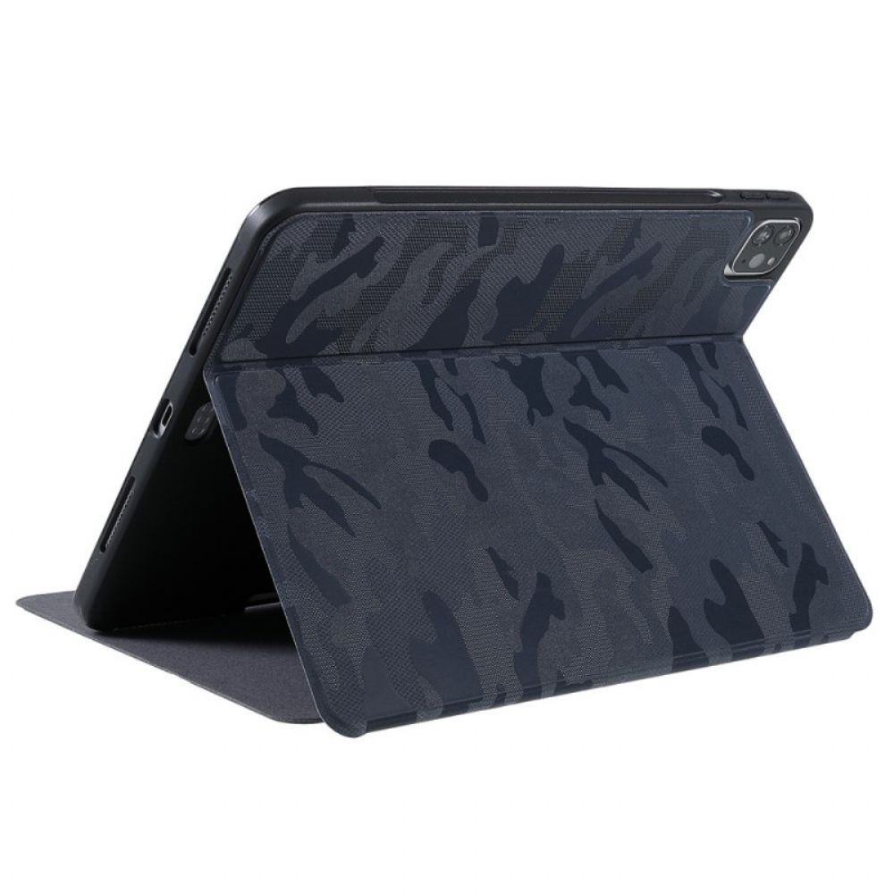 Bescherming Hoesje voor iPad Air (2022) X-niveau Camouflage