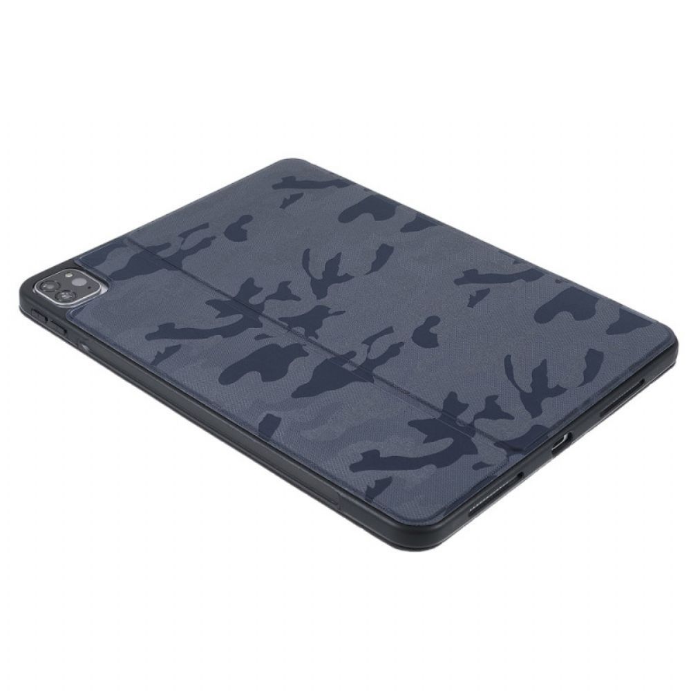 Bescherming Hoesje voor iPad Air (2022) X-niveau Camouflage