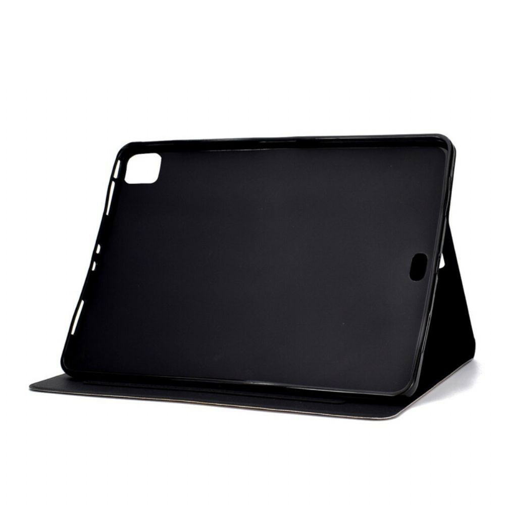 Flip Case voor iPad Air (2022) Cyclo-kat