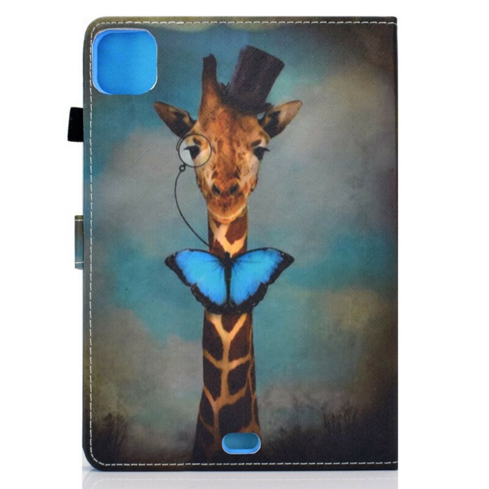 Folio-hoesje voor iPad Air (2022) Chique Giraf