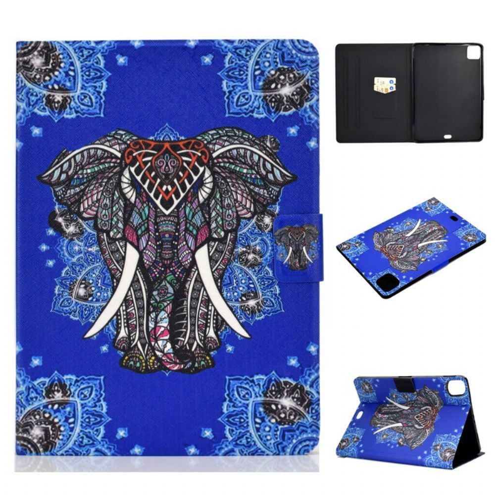 Folio-hoesje voor iPad Air (2022) Olifantenmandala