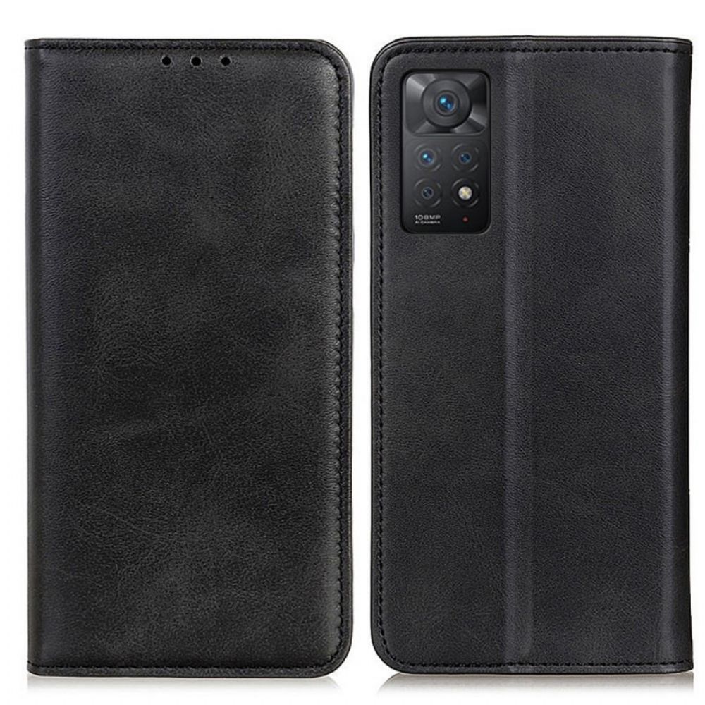 Bescherming Hoesje voor Xiaomi Redmi Note 11 Pro 4G / 5G Folio-hoesje Elegantie Splitleer