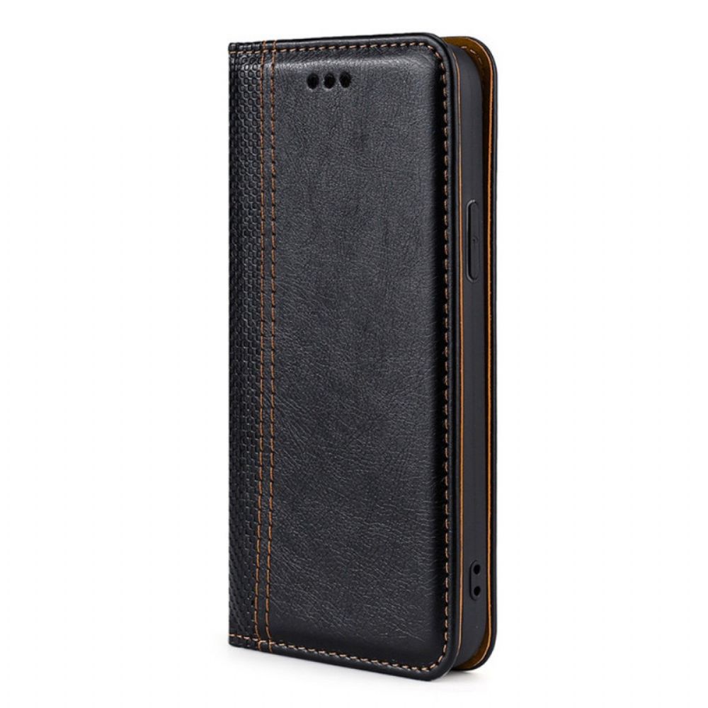 Bescherming Hoesje voor Xiaomi Redmi Note 11 Pro 4G / 5G Folio-hoesje Gestructureerd Leereffect