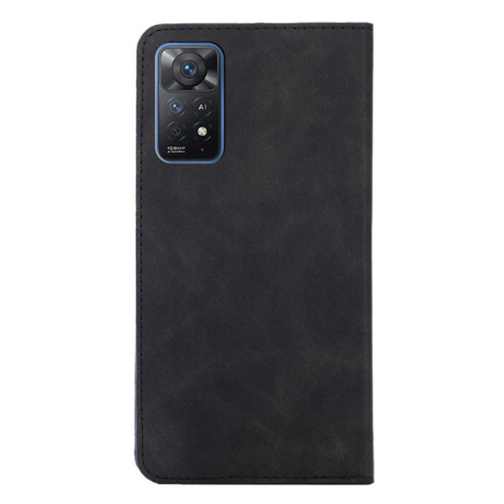 Bescherming Hoesje voor Xiaomi Redmi Note 11 Pro 4G / 5G Folio-hoesje Skin-touch-ontwerp