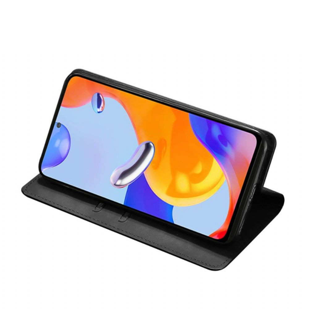 Bescherming Hoesje voor Xiaomi Redmi Note 11 Pro 4G / 5G Folio-hoesje Skin-touch-ontwerp