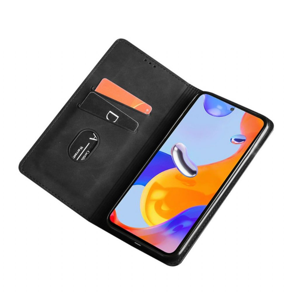 Bescherming Hoesje voor Xiaomi Redmi Note 11 Pro 4G / 5G Folio-hoesje Skin-touch-ontwerp