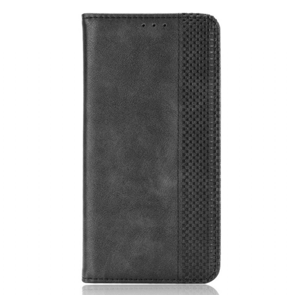 Bescherming Hoesje voor Xiaomi Redmi Note 11 Pro 4G / 5G Folio-hoesje Vintage Gestileerd Leereffect