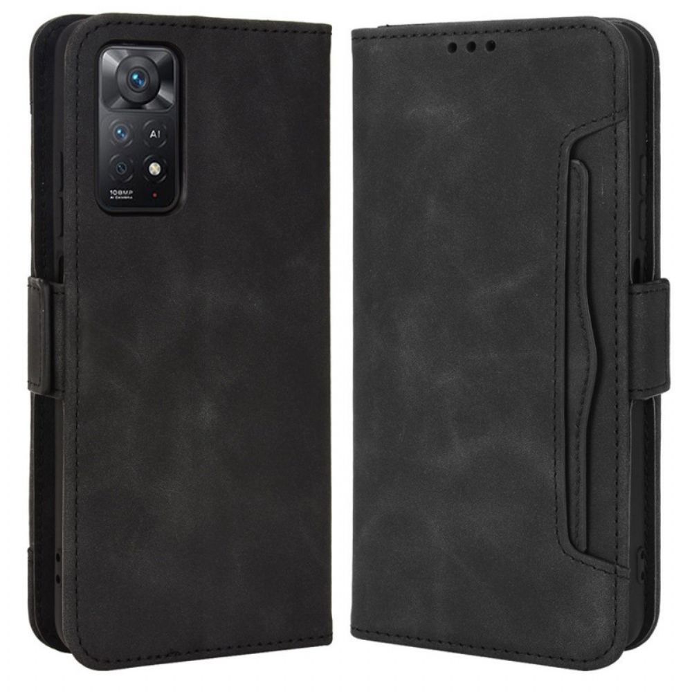 Flip Case voor Xiaomi Redmi Note 11 Pro 4G / 5G Eerste Klas Multi-kaart