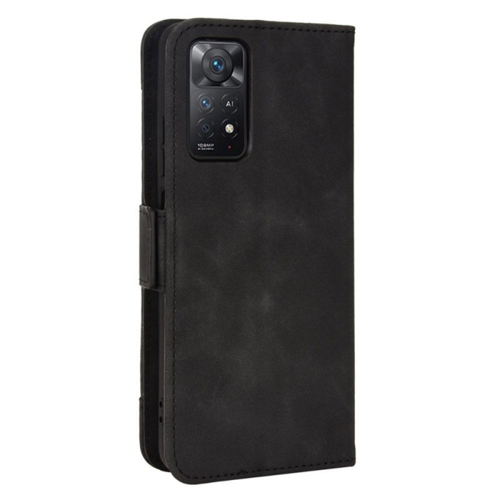 Flip Case voor Xiaomi Redmi Note 11 Pro 4G / 5G Eerste Klas Multi-kaart