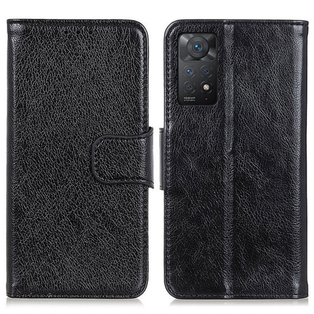 Flip Case voor Xiaomi Redmi Note 11 Pro 4G / 5G Gesplitst Nappaleer