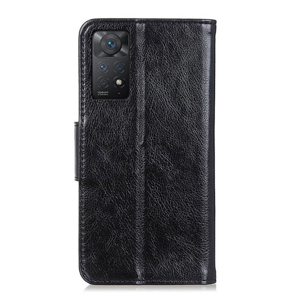 Flip Case voor Xiaomi Redmi Note 11 Pro 4G / 5G Gesplitst Nappaleer