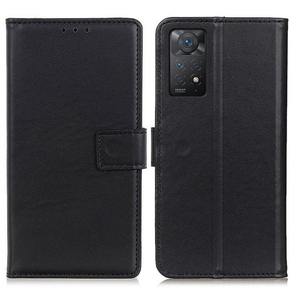 Folio-hoesje voor Xiaomi Redmi Note 11 Pro 4G / 5G Eenvoudig Kunstleer