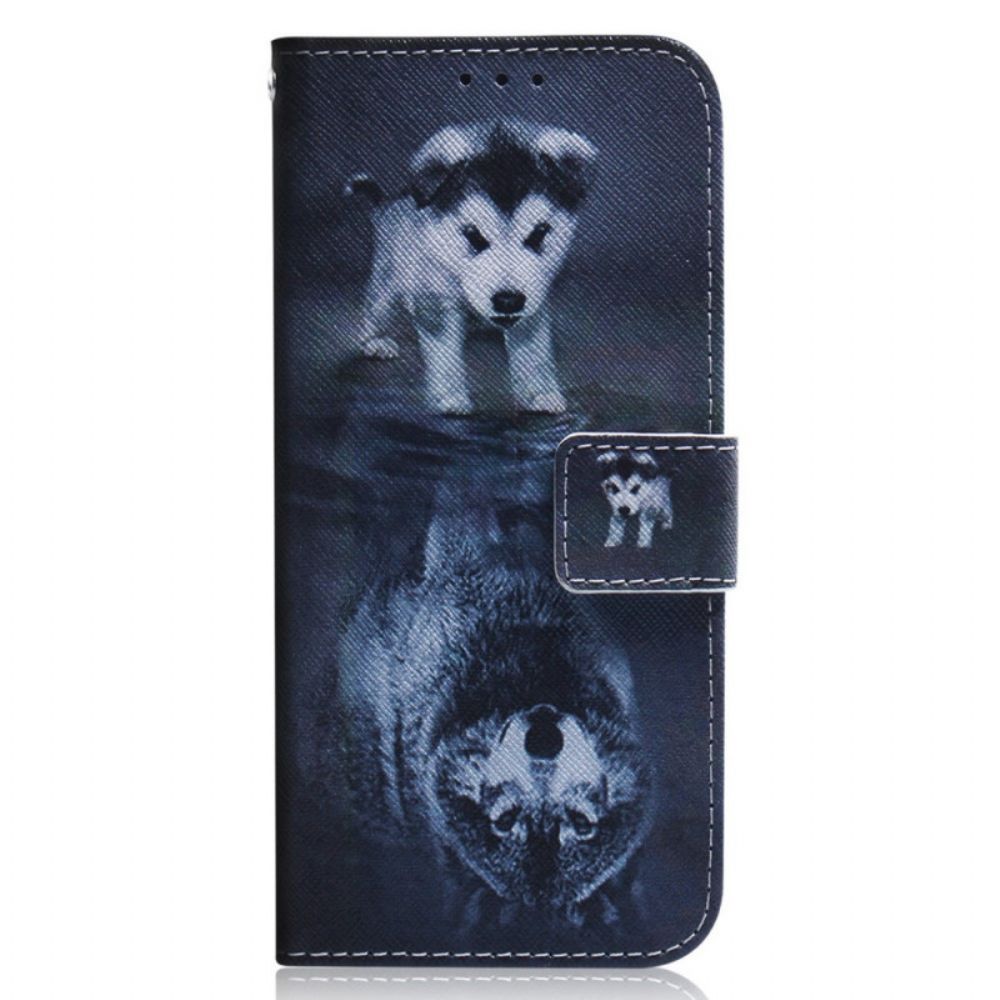 Folio-hoesje voor Xiaomi Redmi Note 11 Pro 4G / 5G Enesto De Wolf