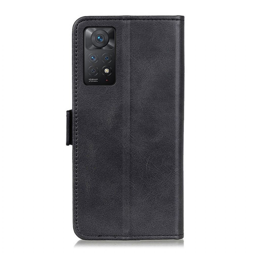 Folio-hoesje voor Xiaomi Redmi Note 11 Pro 4G / 5G Flip Case Dubbele Klep