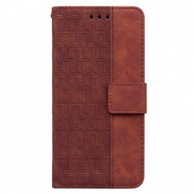 Folio-hoesje voor Xiaomi Redmi Note 11 Pro 4G / 5G Met Ketting Stringpatroon