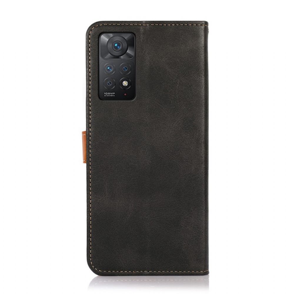 Folio-hoesje voor Xiaomi Redmi Note 11 Pro 4G / 5G Met Khazneh-band