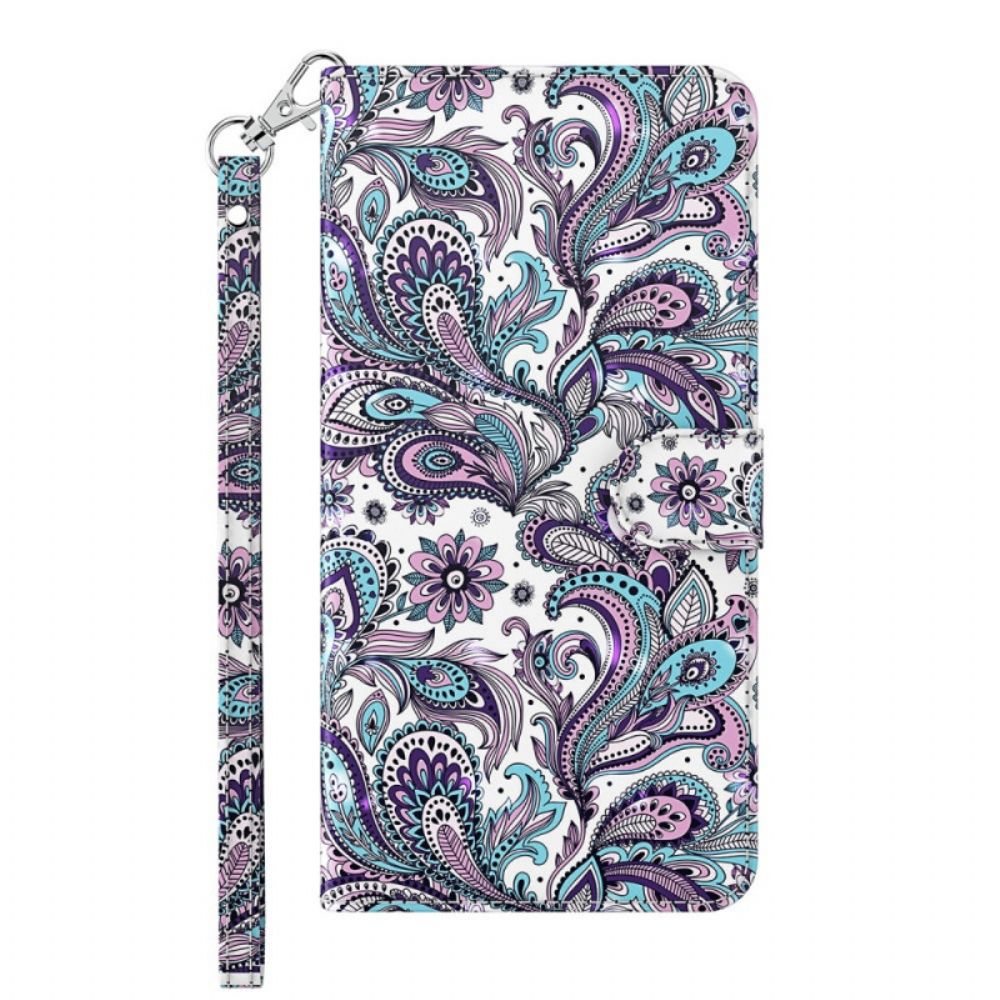 Folio-hoesje voor Xiaomi Redmi Note 11 Pro 4G / 5G Paisley-patroon