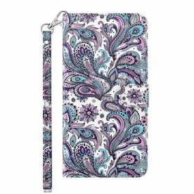 Folio-hoesje voor Xiaomi Redmi Note 11 Pro 4G / 5G Paisley-patroon