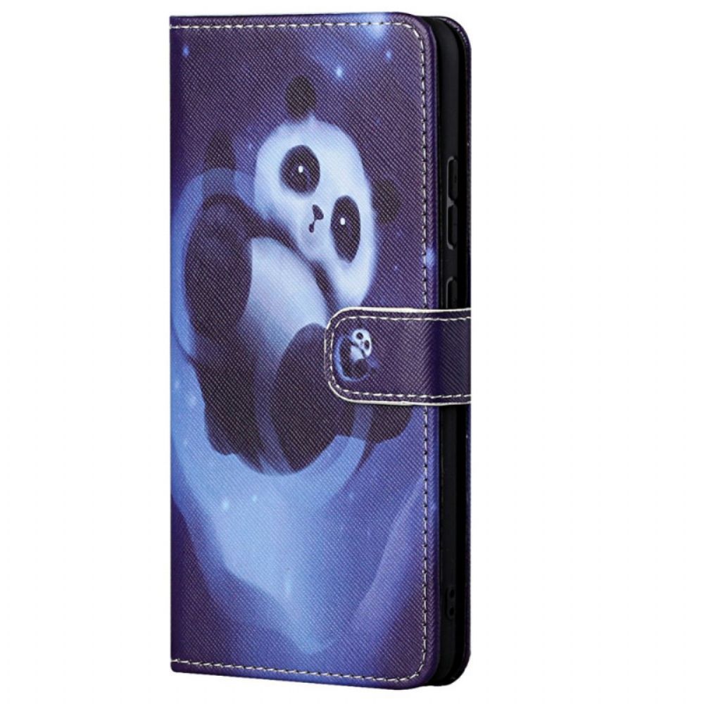 Folio-hoesje voor Xiaomi Redmi Note 11 Pro 4G / 5G Panda Ruimte