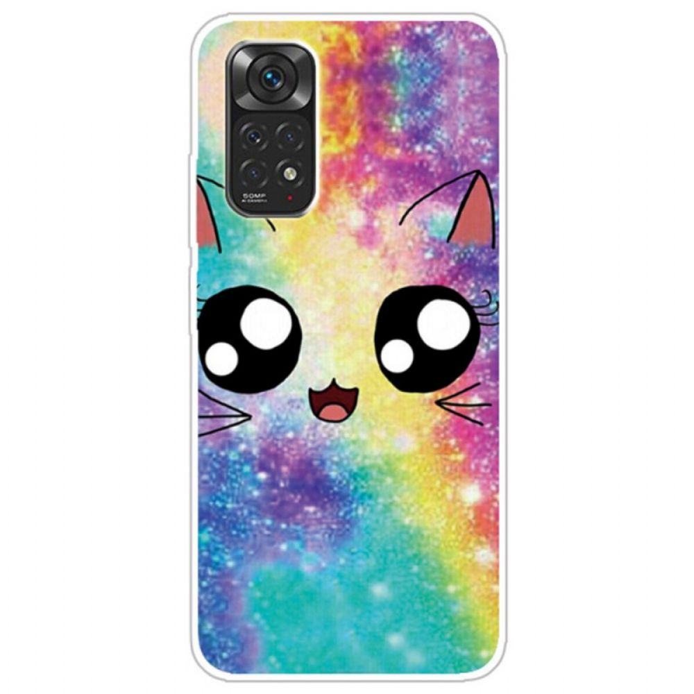 Hoesje voor Xiaomi Redmi Note 11 Pro 4G / 5G Cartoon Kat