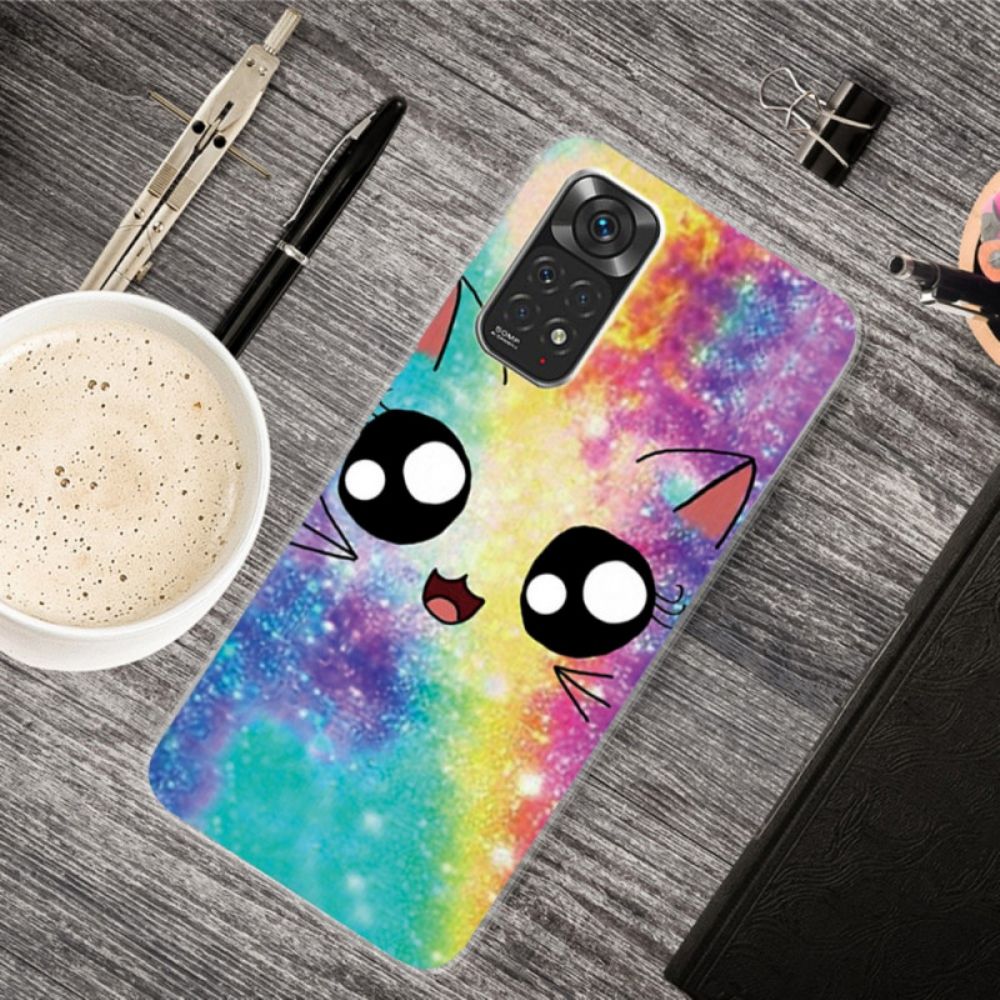 Hoesje voor Xiaomi Redmi Note 11 Pro 4G / 5G Cartoon Kat