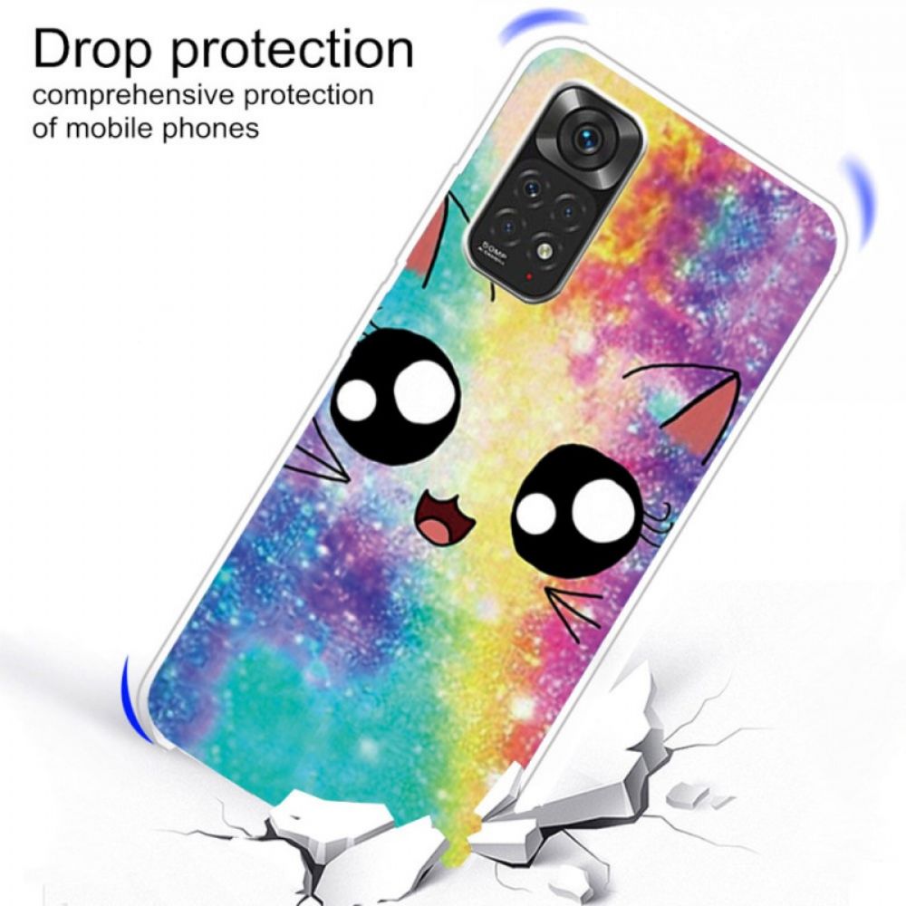 Hoesje voor Xiaomi Redmi Note 11 Pro 4G / 5G Cartoon Kat