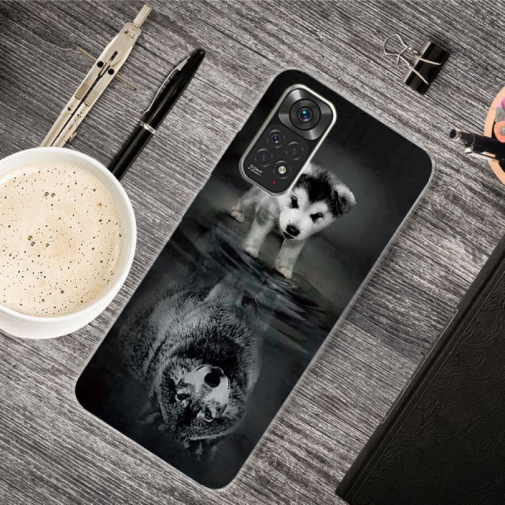 Hoesje voor Xiaomi Redmi Note 11 Pro 4G / 5G Droom Van Puppy