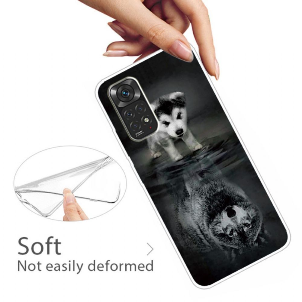 Hoesje voor Xiaomi Redmi Note 11 Pro 4G / 5G Droom Van Puppy