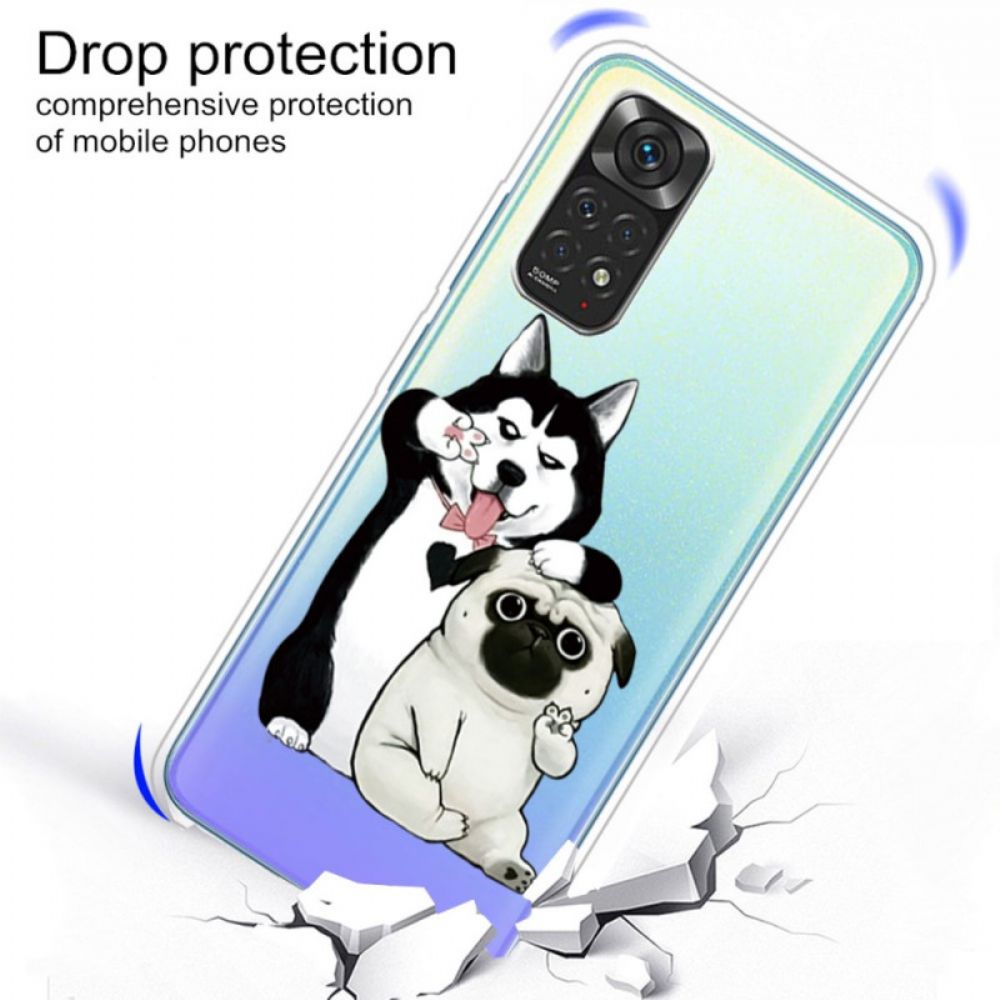 Hoesje voor Xiaomi Redmi Note 11 Pro 4G / 5G Grappige Honden