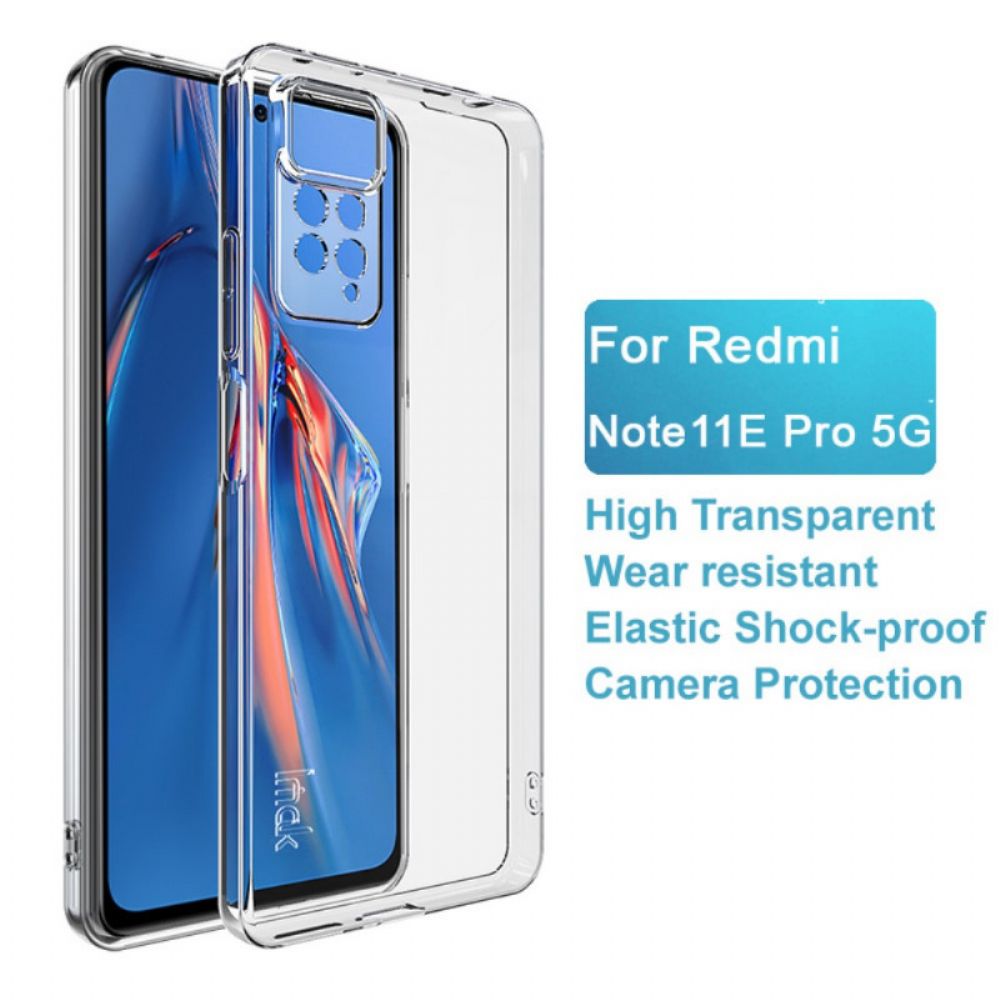 Hoesje voor Xiaomi Redmi Note 11 Pro 4G / 5G Imak Transparante Ux-5-serie