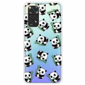 Hoesje voor Xiaomi Redmi Note 11 Pro 4G / 5G Kleine Panda's