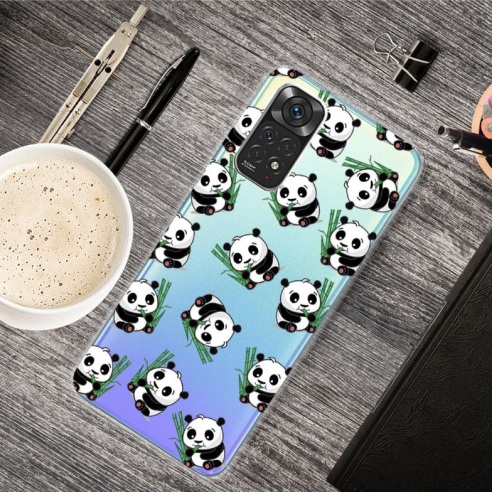 Hoesje voor Xiaomi Redmi Note 11 Pro 4G / 5G Kleine Panda's