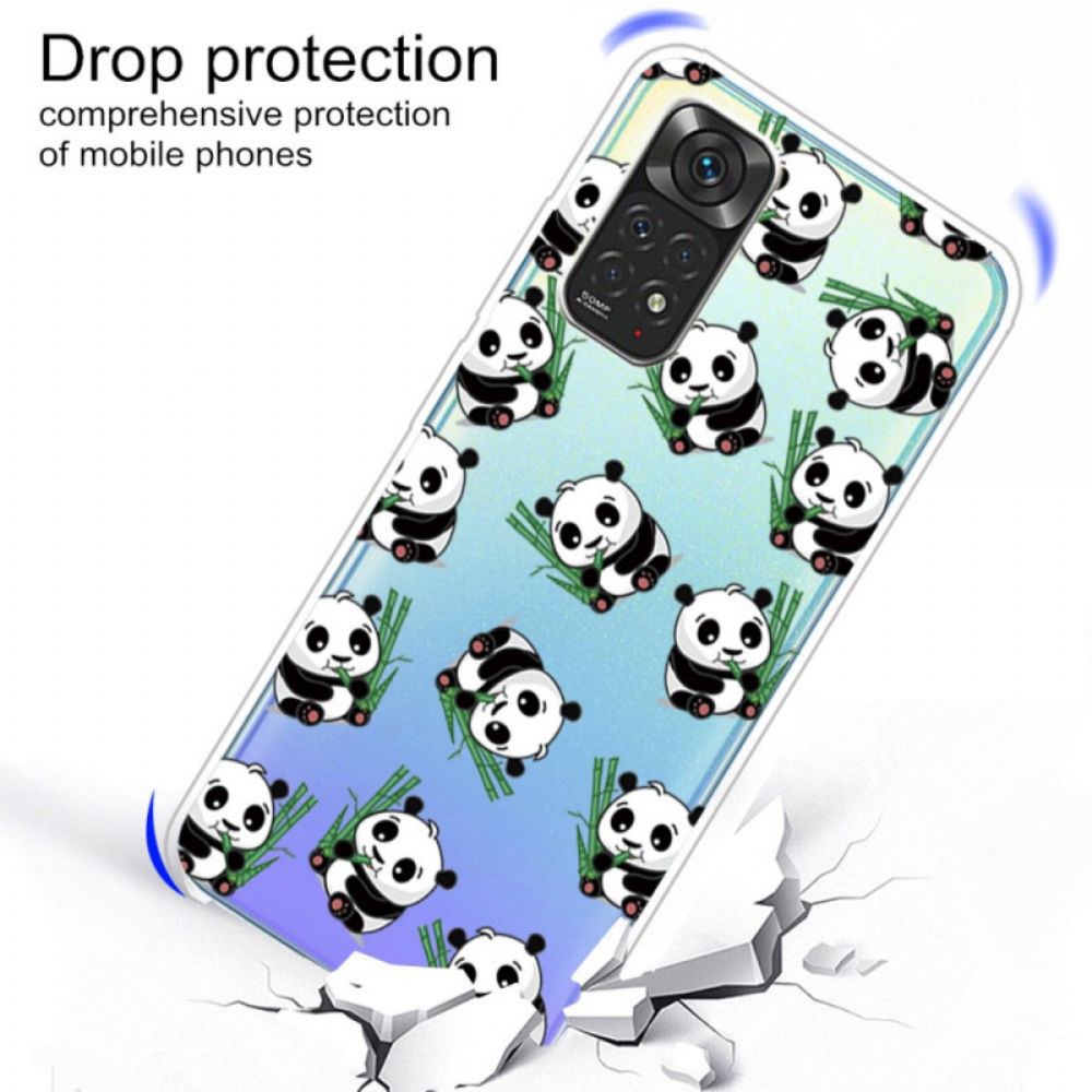 Hoesje voor Xiaomi Redmi Note 11 Pro 4G / 5G Kleine Panda's