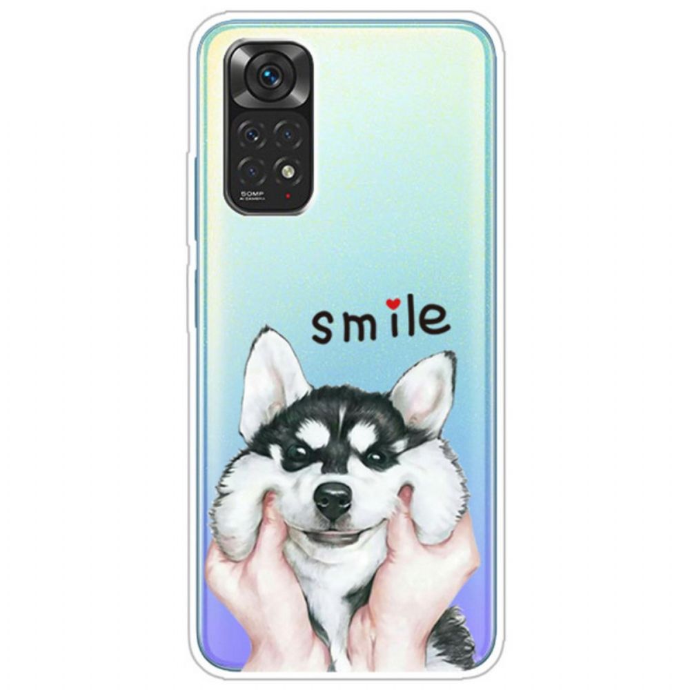 Hoesje voor Xiaomi Redmi Note 11 Pro 4G / 5G Lach Hond