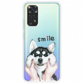 Hoesje voor Xiaomi Redmi Note 11 Pro 4G / 5G Lach Hond