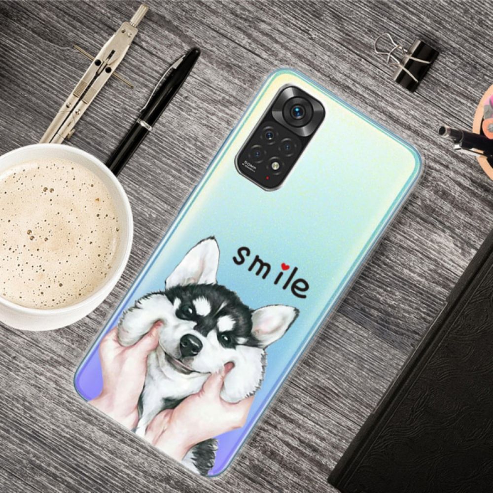 Hoesje voor Xiaomi Redmi Note 11 Pro 4G / 5G Lach Hond