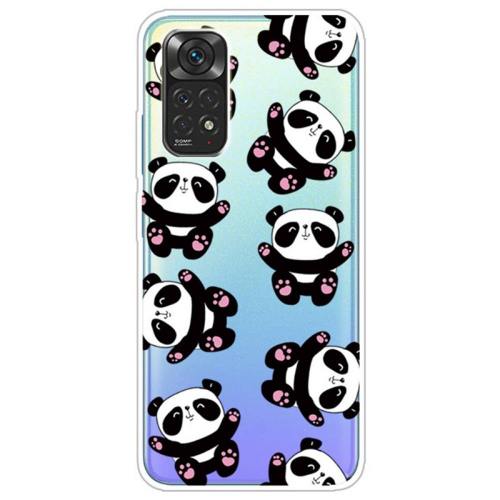 Hoesje voor Xiaomi Redmi Note 11 Pro 4G / 5G Leuke Panda's