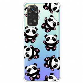 Hoesje voor Xiaomi Redmi Note 11 Pro 4G / 5G Leuke Panda's