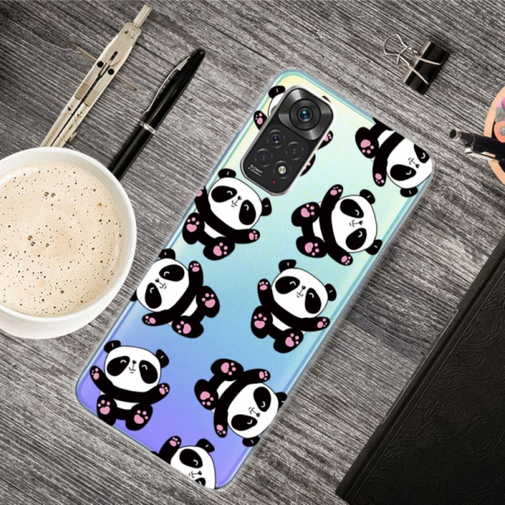 Hoesje voor Xiaomi Redmi Note 11 Pro 4G / 5G Leuke Panda's