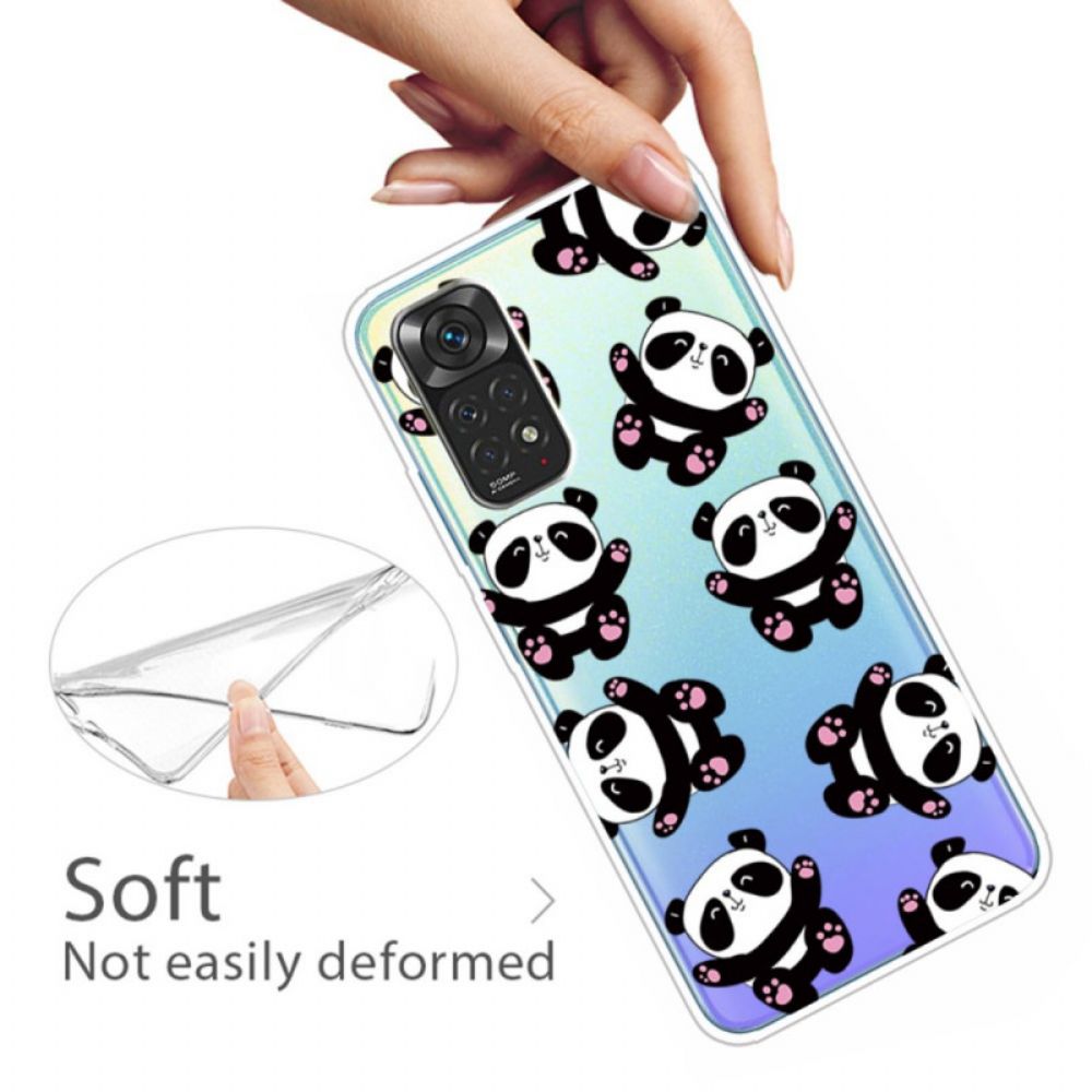 Hoesje voor Xiaomi Redmi Note 11 Pro 4G / 5G Leuke Panda's