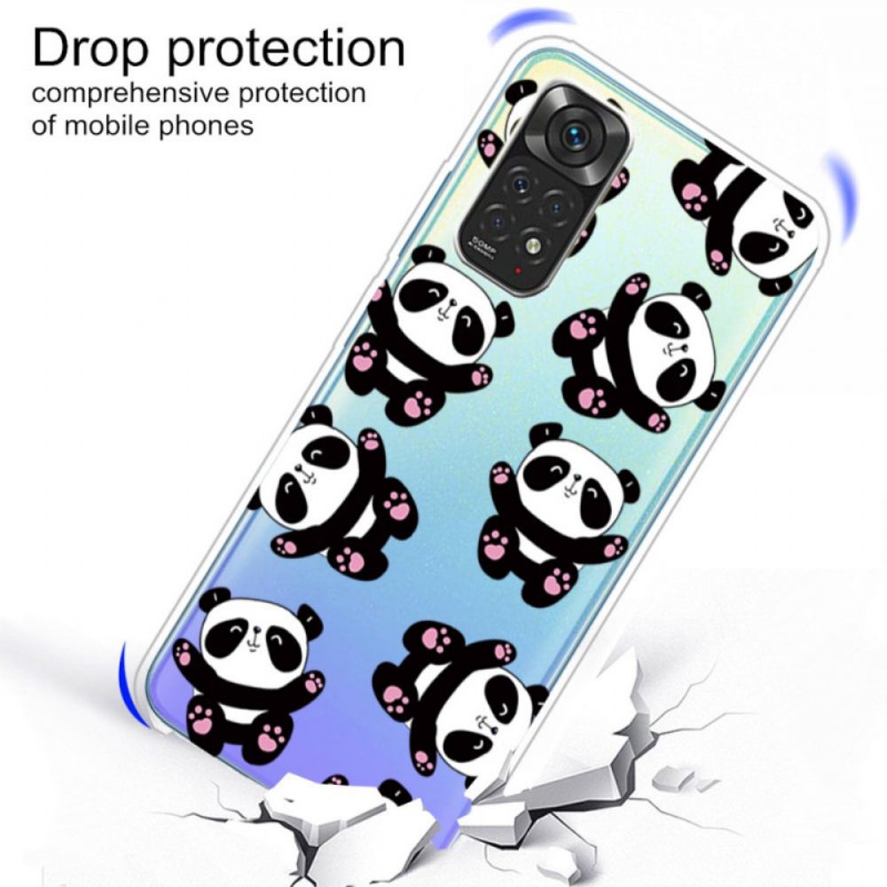 Hoesje voor Xiaomi Redmi Note 11 Pro 4G / 5G Leuke Panda's