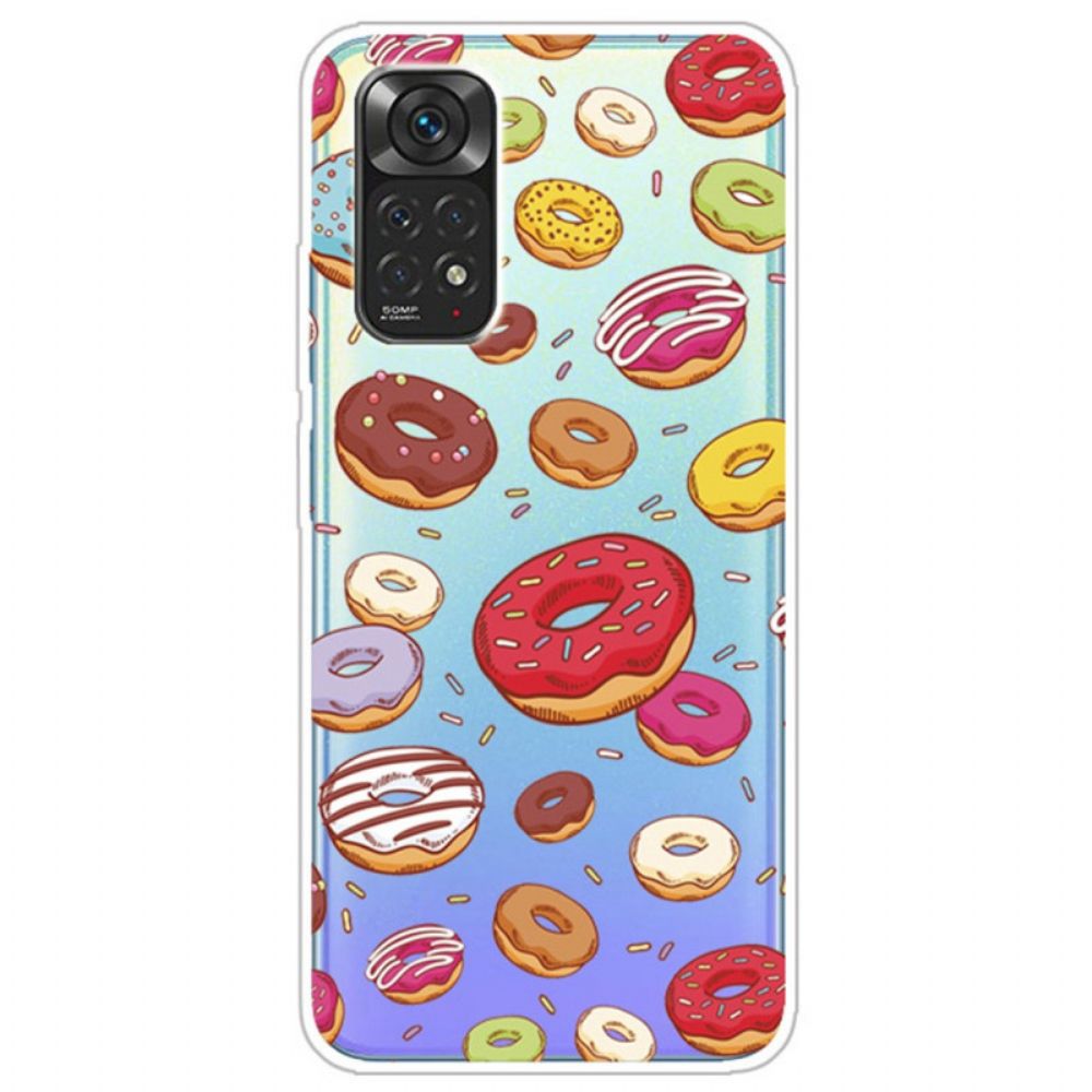 Hoesje voor Xiaomi Redmi Note 11 Pro 4G / 5G Liefde Donuts