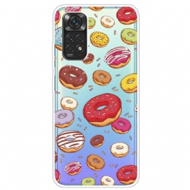 Hoesje voor Xiaomi Redmi Note 11 Pro 4G / 5G Liefde Donuts